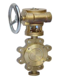 Aluminium Bronze Lug Butterfly Valve