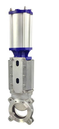 Pneumatic Bi Directional Knife Gate Valve