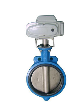 Electric Actuated Wafer Butterfly Valve