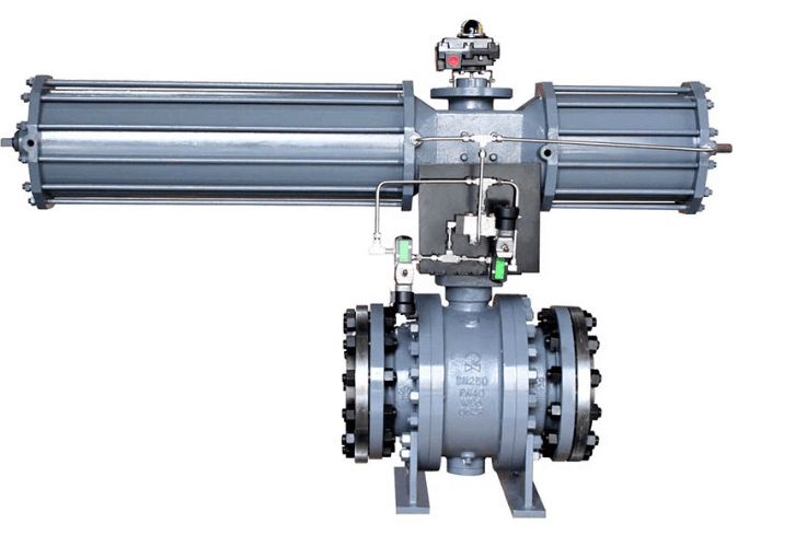 Pneumatic Trunnion Forged Ball Valve